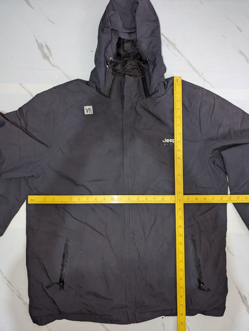 JEEP WINDBREAKER JACKET (Category: Coats, Jackets and Outerwear) located in San Fernando. Submitted by driploop.ph (Listing ID 1450887459, Image 3). Description: ⚠️ Please Read • Actual photos posted. • Color may vary slightly due to lighting and screen settings. • Please check measurements carefully before purchasing. • No cancellations after reservation. • First to pay, first served. • Shipping nationwide. 💬 Feel free to message me if you need