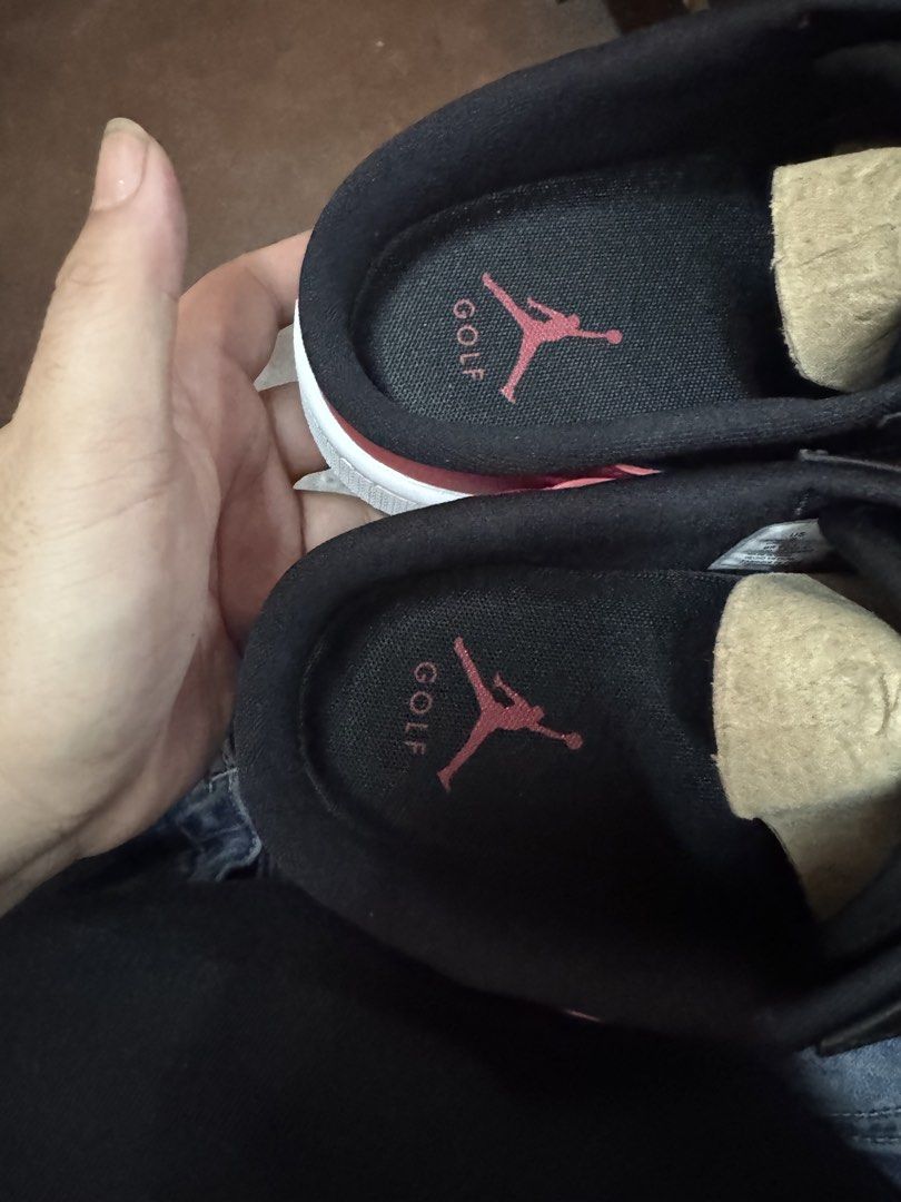 Jordan 1 Low Golf Slides BRED Colorway (Category: Sneakers) located in Valenzuela. Submitted by frankodln (Listing ID 1450802255, Image 3). Description: Selling my Jordan 1 Low Golf Slides BRED COLORWAY Used at least 2 times as long as I can remember but never for golfing *No Box *Authenticated by Checkcheck and LEGIT for your peace of mind..
