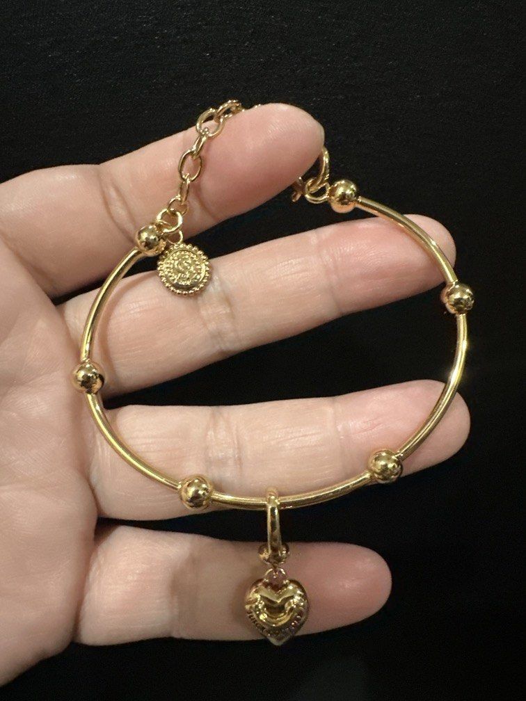 Juicy Couture Bracelet/Bangle Charm (Category: Bracelets) located in Manila. Submitted by krystalchewey_ (Listing ID 1450860151, Image 2). Description: Bnew Actual Photo Posted 1750php Bracelet/Bangle .
