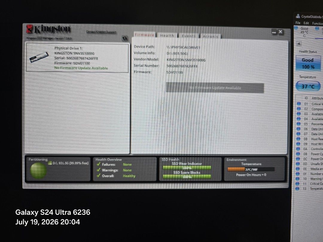 KINGSTON NV3 1TB (Category: Hard Disks & Thumbdrives) located in Apalit. Submitted by marc_dc (Listing ID 1447325821, Image 3). Description: Condition: Brand new never used Loc: Pampanga/ Mandaluyong Rfs: Extra.
