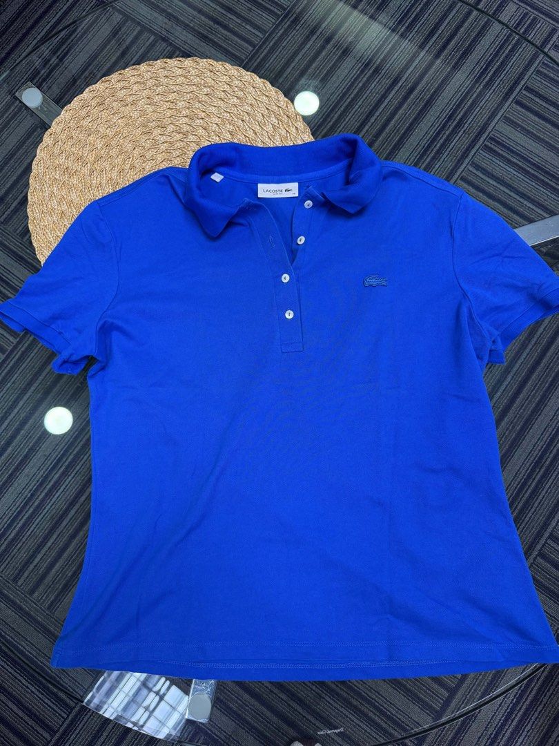 Lacoste Polo Shirt - Pink & Blue (Category: Shirts) located in Caloocan City. Submitted by letmigo (Listing ID 1450737556, Image 2). Description: Two Lacoste polo shirts (pink and royal blue). Classic cotton, short-sleeve with crocodile logo. Perfect for casual or sporty style..