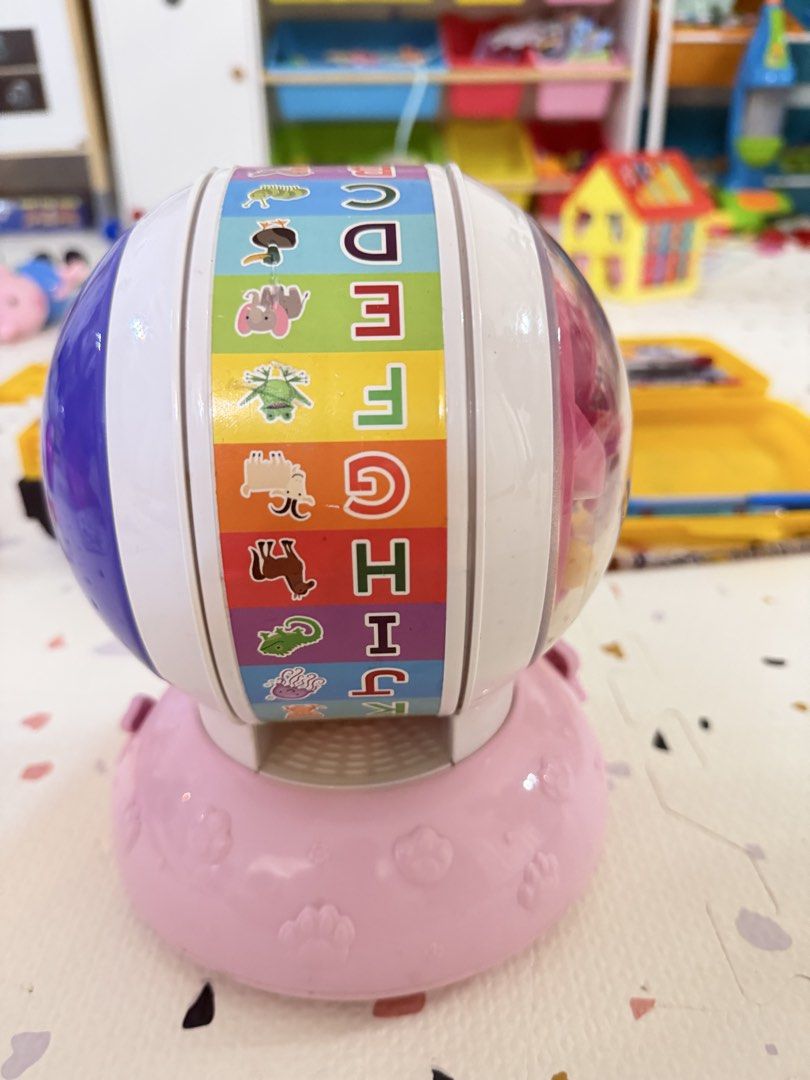 Leap Frog Sing & Spin Alphabet Zoo Pink (Category: Infant Playtime) located in Marikina City. Submitted by bg22.23 (Listing ID 1450740669, Image 3). Description: .