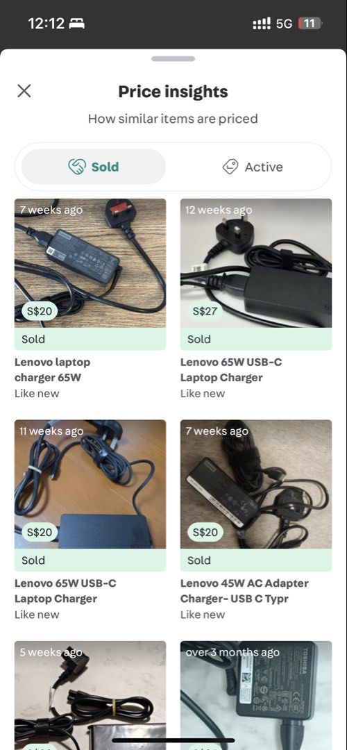 Lenovo 65W USB-C Laptop Charger