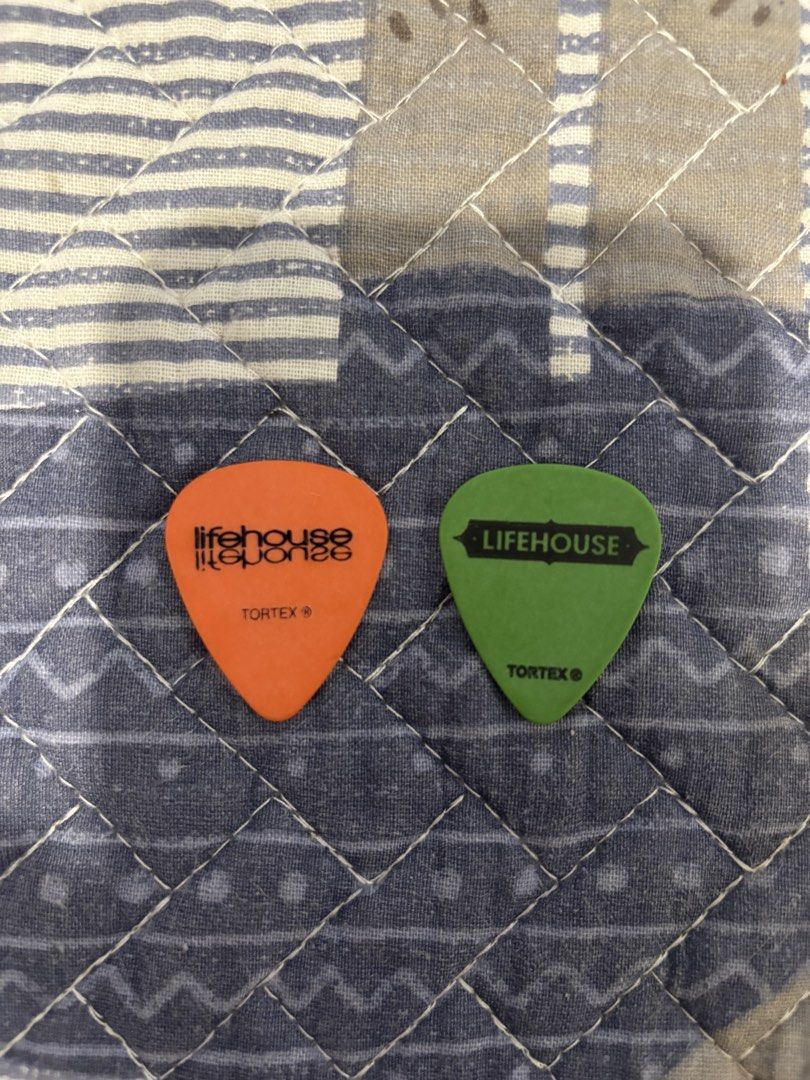 Lifehouse Tortex Signed Guitar Picks (Category: Musical Instruments) located in Manila. Submitted by shopmik4scloset (Listing ID 1450834463, Image 1). Description: .