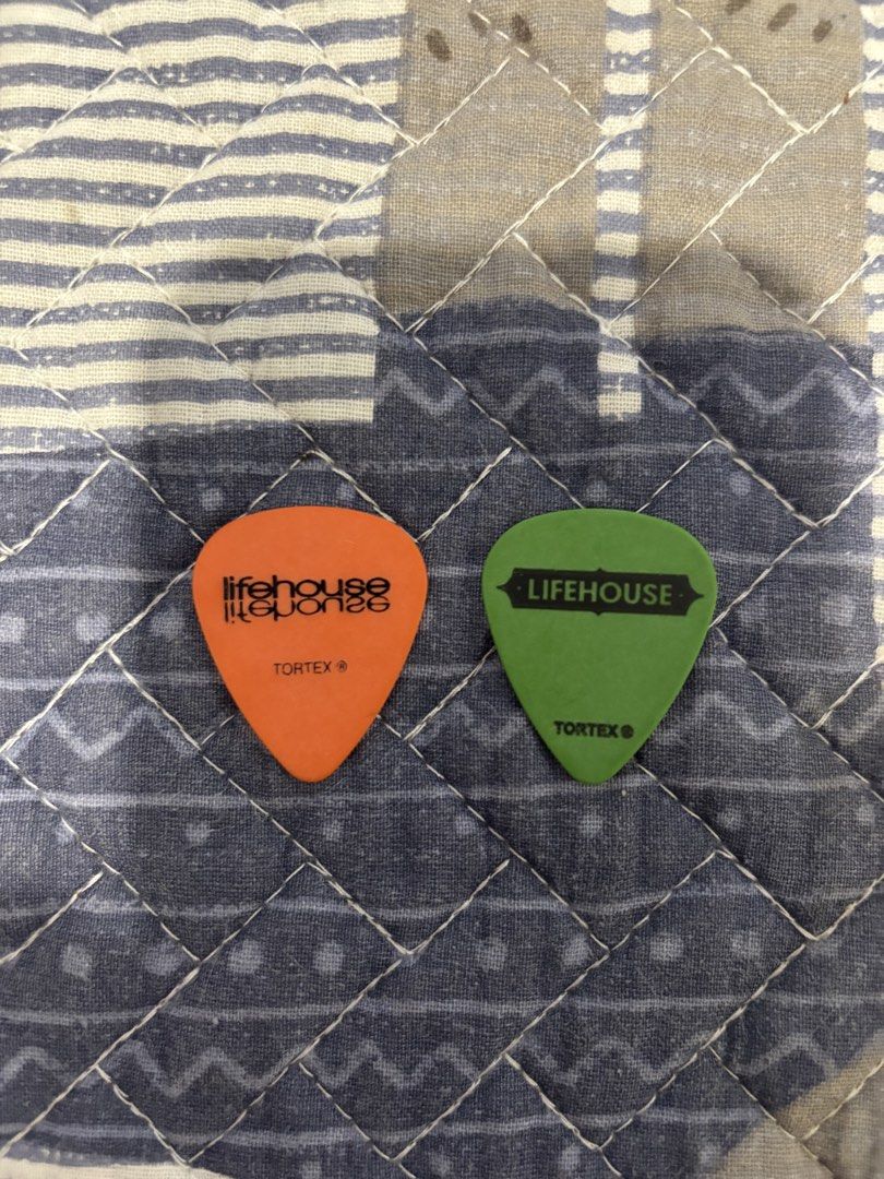 Lifehouse Tortex Signed Guitar Picks (Category: Musical Instruments) located in Manila. Submitted by shopmik4scloset (Listing ID 1450834463, Image 2). Description: .