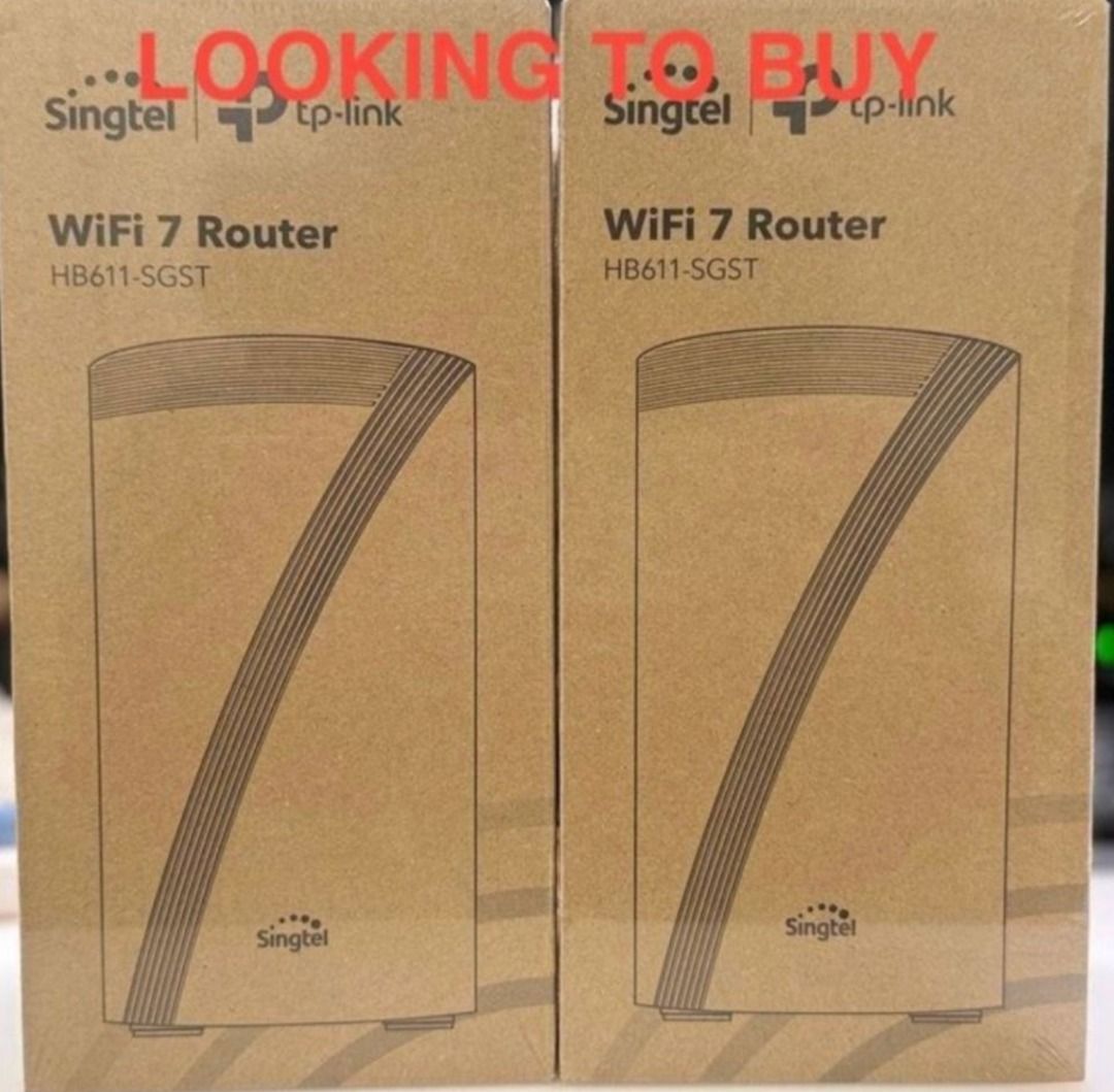 [LOOKING TO BUY] TP-Link HB611-SGST TP-Link WiFi 7