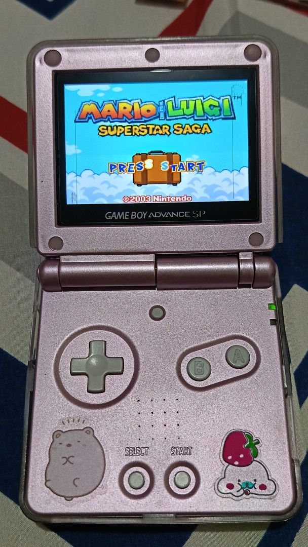 Mario & Luigi Superstar Saga (Category: Nintendo) located in Antipolo. Submitted by yappersupreme (Listing ID 1450767544, Image 3). Description: - AUTHENTIC Mario & Luigi Superstar Saga for Game Boy Advance - Cartridge is in a protective case - Tested and confirmed working on Game Boy Advance SP.