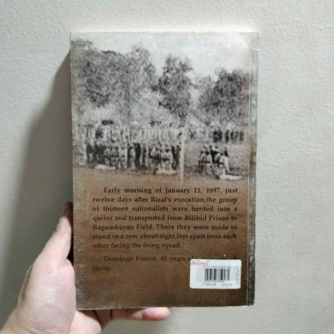 MY LOLO DOMINGO FRANCO (Category: Storybooks) located in Antipolo. Submitted by serjyms (Listing ID 1450819441, Image 2). Description: MY LOLO DOMINGO FRANCO Celia Diaz-Laurel Self-published 2011, Paperback, 134 pages 3 Copies Available Selling Price: Php299+sf Condition: Good Condition Location: Antipolo City, Rizal Mode of Payment: GCash Mode of Delivery: J&T, LBC, Lalamove For inquiries, feel free to message me. Thank you po :)).