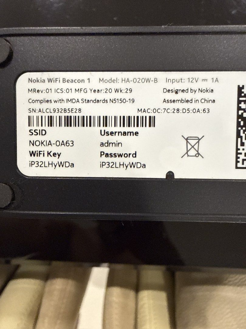 Nokia WiFi Beacon 1 router514832246055249921