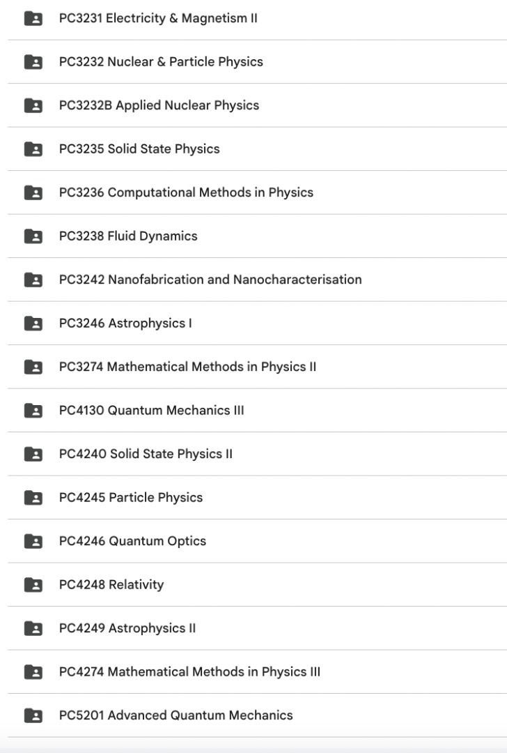 NUS Physics Module Notes A+ (Category: Textbooks) located in Singapore. Submitted by igotnoteslah (Listing ID 1450801545, Image 3). Description: All the modules listed: $38.00 Per module: $8.00 Download link will be provided once payment is made. ALL YOU NEED to do well in school. What we have, we provide. PC1141 Introduction to Classical Mechanics PC1142 Introduction to Thermodynamics and Optics PC1143 Introduction to Electricity & Magnetism PC1