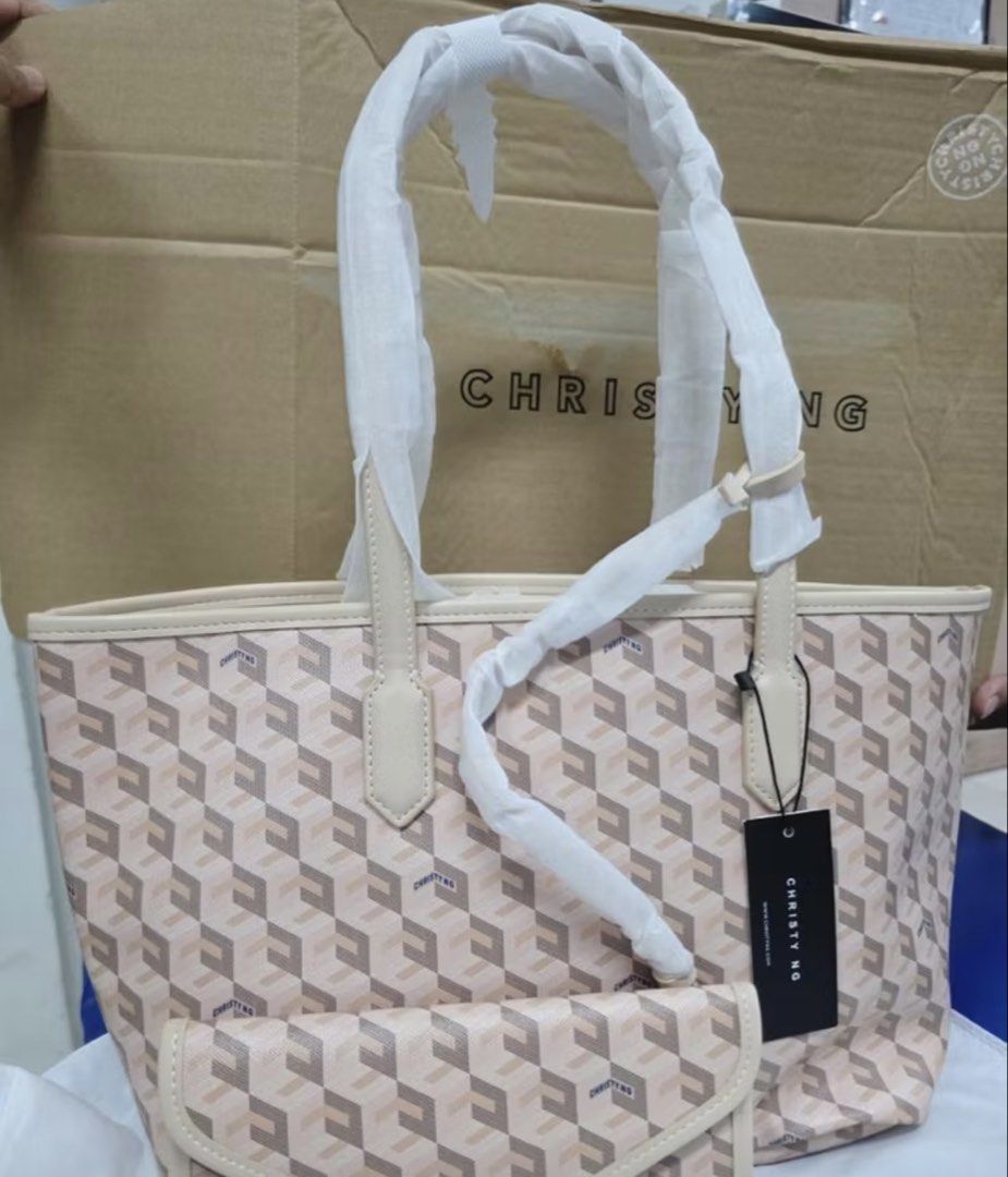 Original Christy Ng Russo Medium Bag in Beige (Category: Shoulder Bags) located in Taguig. Submitted by destashph_ (Listing ID 1450879673, Image 2). Description: .