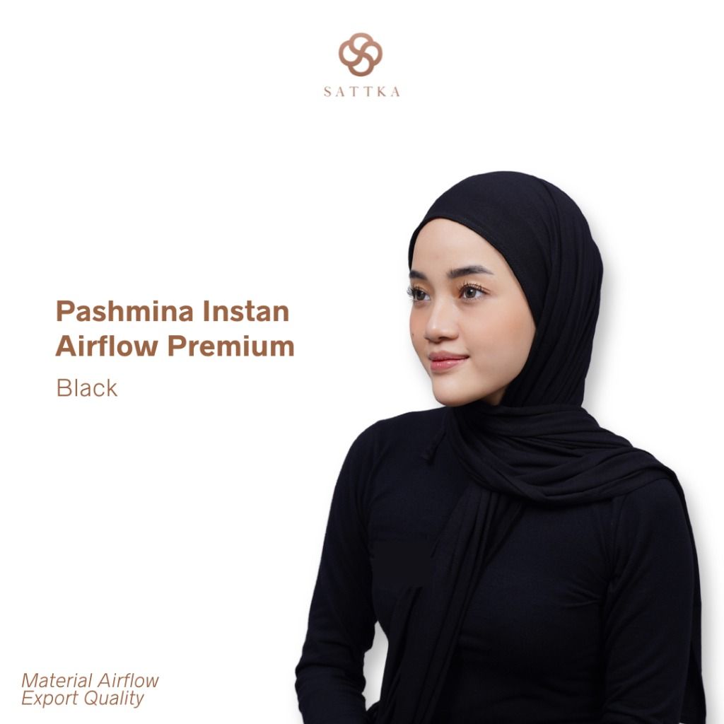Pashmina Instan Inner Airflow Premium Sattka / Adem Ringan Jatuh Anti Ribet Anti Pusing （分類：絲巾）位於 Hong Kong。 由 mogo.hk 提交（商品編號 1450221637，圖片 3）。簡介： Sering kali denger #SahabatSattka request untuk bikin pashmina instan dengan Ciput BEST SELLER kita. Perpaduan pashmina dan ciput berbahan airflow akan terasa super nyaman, lembut, adem, ringan dan anti pusing tentunya! Cocok untuk dipakai daily, kantor, acara formal, dan ngedate. Lebih paripurna digu