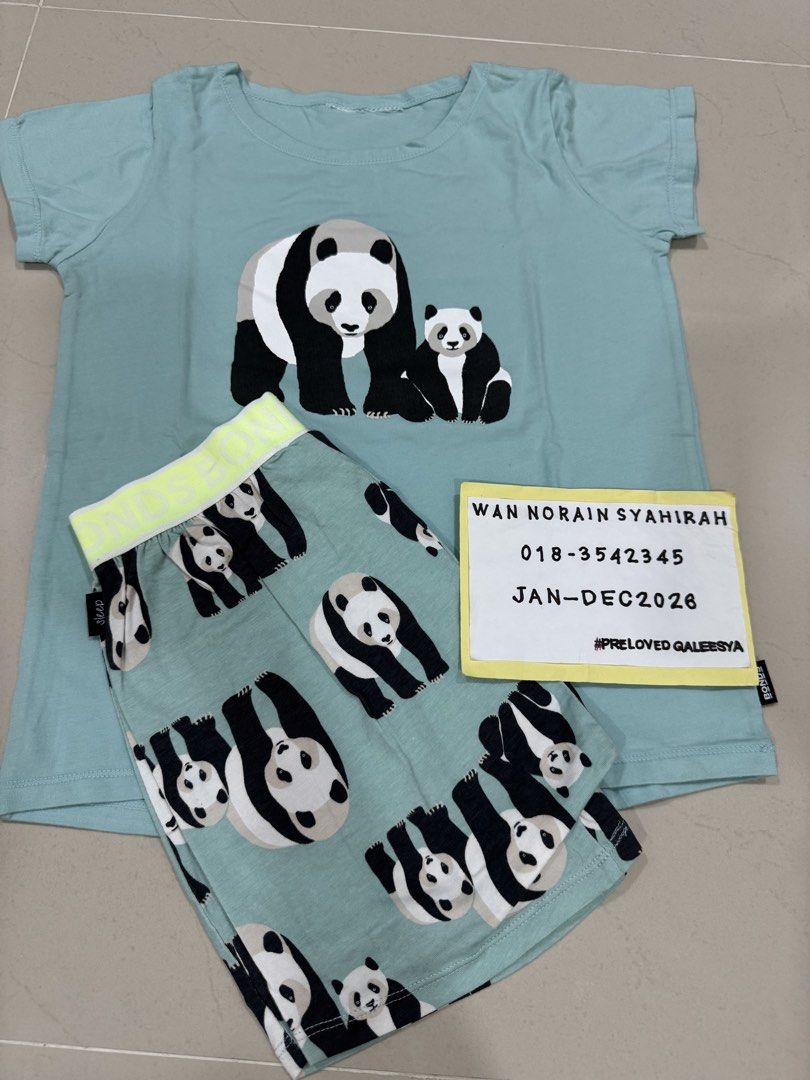 PJS PANDA SIZE 8 (Category: Babies & Kids Fashion) located in Kuala Terengganu. Submitted by prelovedqaleesya (Listing ID 1450751097, Image 1). Description: ❣️SILA BACA DETAIL SAMPAI HABIS❣️ 🌷 CONDITION NEW CUT TAG 🌷 SIZE 8 (7-8Y) 🌷 UNISEX ❌ NO NEGO 💰 ADD POSTAGE RM8 (SM) / RM10 (SS) ⛔️ SERIOUS BUYER ONLY.