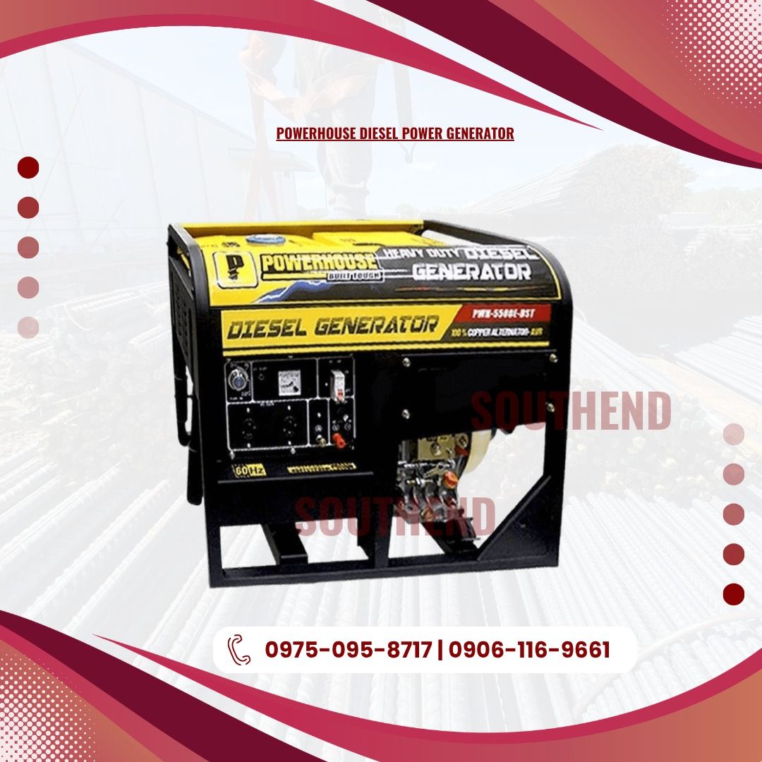 POWERHOUSE DIESEL POWER GENERATOR (Category: Other Home Appliances) located in Caloocan City. Submitted by jepoy_southendconstruction (Listing ID 1450807106, Image 1). Description: 𝕆ℕ 𝕊𝕋𝕆ℂ𝕂 – ℍ𝕚𝕘𝕙-ℚ𝕦𝕒𝕝𝕚𝕥𝕪 𝕀𝕟𝕕𝕦𝕤𝕥𝕣𝕚𝕒𝕝 & ℂ𝕠𝕟𝕤𝕥𝕣𝕦𝕔𝕥𝕚𝕠𝕟 𝕄𝕒𝕥𝕖𝕣𝕚𝕒𝕝𝕤 𝕃𝕠𝕠𝕜𝕚𝕟𝕘 𝕗𝕠𝕣 𝕢𝕦𝕒𝕝𝕚𝕥𝕪 𝕔𝕠𝕟𝕤𝕥𝕣𝕦𝕔𝕥𝕚𝕠𝕟 𝕒𝕟𝕕 𝕙𝕒𝕣𝕕𝕨𝕒𝕣𝕖 𝕞𝕒𝕥𝕖𝕣𝕚𝕒𝕝𝕤? 𝕎𝕖 𝕤𝕦𝕡𝕡𝕝𝕪 𝕒 𝕨𝕚𝕕𝕖 𝕣𝕒𝕟𝕘𝕖 𝕠𝕗 𝕕𝕦𝕣𝕒𝕓𝕝�