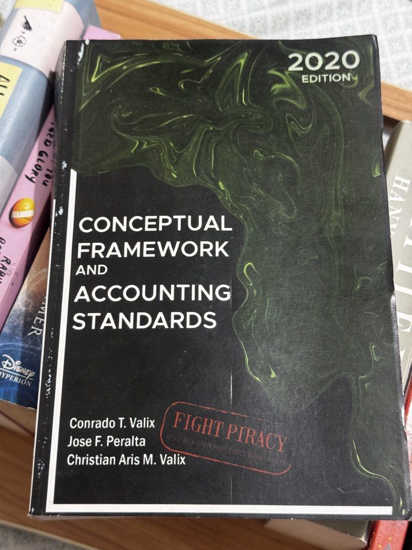 Practical Financial Accounting, Conceptual Framework and Accounting Standards (Category: Textbooks) located in Quezon City. Submitted by julliane (Listing ID 1450904421, Image 2). Description: Hello for accounting students. Take the 2 books for only 200 pesos. I am also selling my calculator. rfs: decluttering, will move abroad Message me if you are interested :).