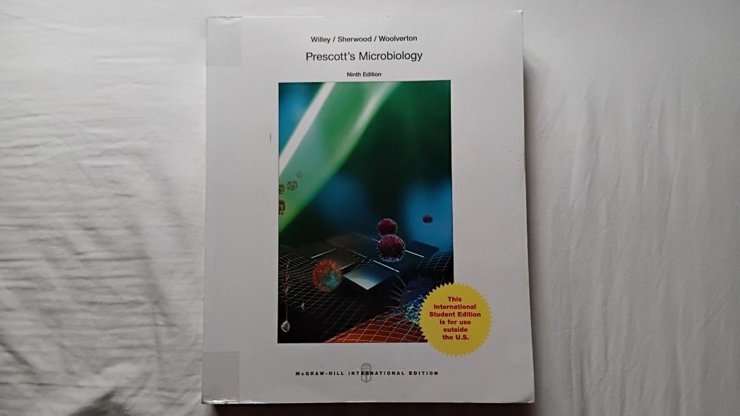 "Prescott's Microbiology (9th Edition)" (2014) (Category: Textbooks) located in Antipolo. Submitted by imperial_trader (Listing ID 1450829039, Image 1). Description: - RFS: personal emergency *NEGOTIABLE/OPEN TO OFFERS as well - offers will be considered until a deal is made (items are delivered to the buyer and payment is made) - auto accept price: Php 450 -Author/s: Willey, Joanne M., et al. - good condition - this is an older edition - good to