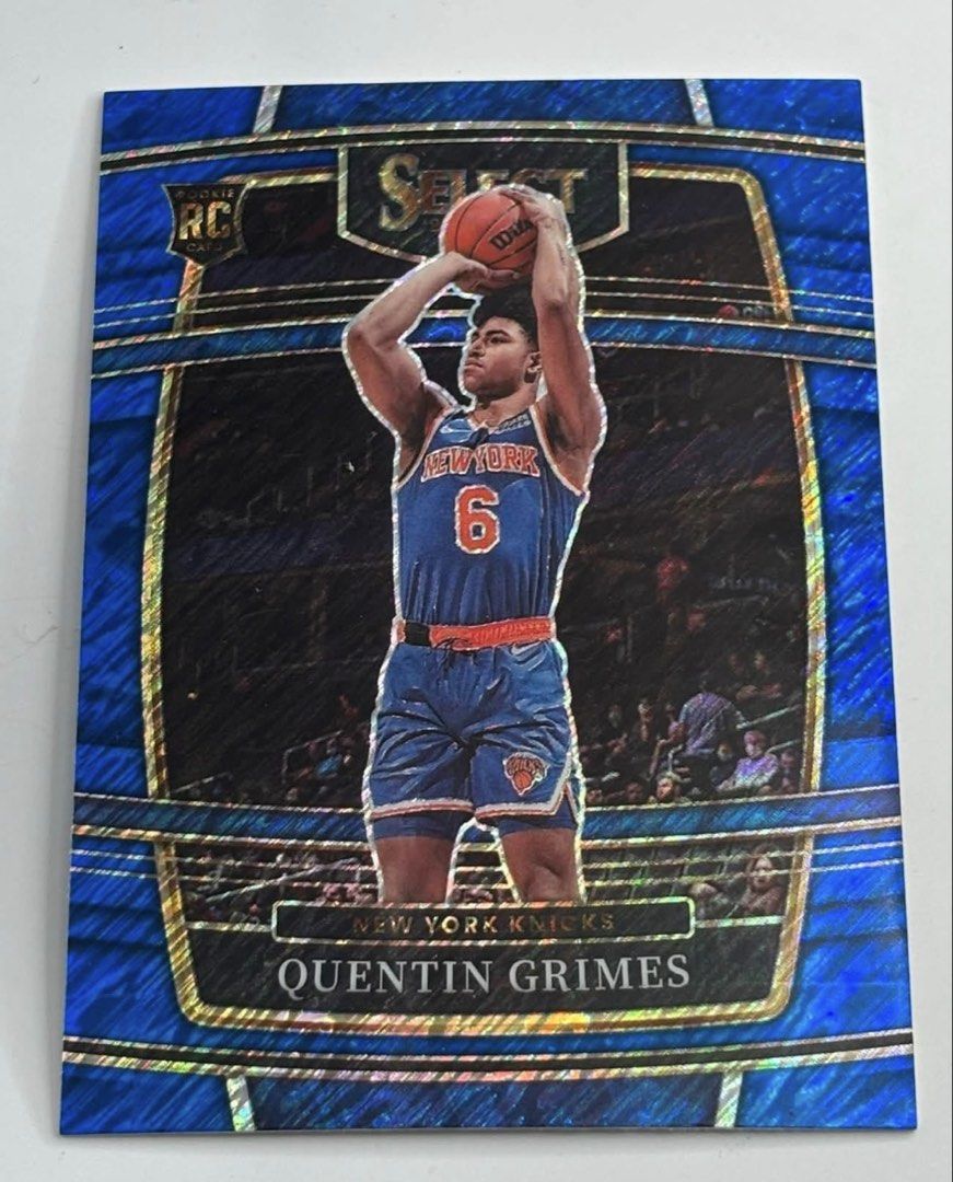 Quentin Grimes RC Select (Category: Vintage Collectibles) located in Makati City. Submitted by saint09_nba (Listing ID 1450848710, Image 1). Description: RC of Lakers Newly Signed Player WYSIWYG Sleeved and toploaded Shipping C/O Buyer .