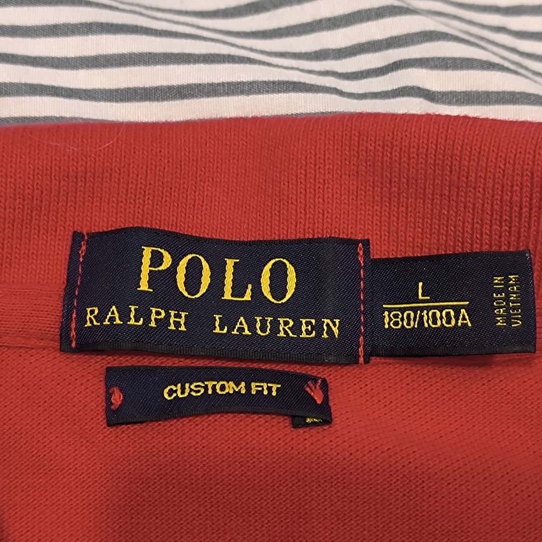 由 rd_thrift_05 (刊登 ID 1450767261，圖片 3) 提交，位於 桃園市 (Taoyuan) 的 Ralph Lauren (類別：T恤、Polo衫)，說明：肩寬:44 shoulder width 胸寬:54 chest width 衣長:71 garment length 袖長:21 sleeve length 量測單位:cm(公分)。