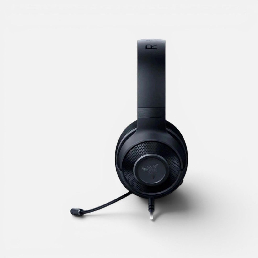 Razer Kraken X Lite Headset rush price (Category: Headphones & Headsets) located in Caloocan City. Submitted by kennsalas124605 (Listing ID 1450897309, Image 1). Description: Audio Specifications Driver Size: 40 mm with Neodymium magnets Frequency Response: 12 Hz – 28 kHz Impedance: 32 Ω @ 1 kHz Sensitivity: 109 dB Surround Sound: 7.1 Surround Sound (software-enabled on 64-bit Windows 10/11) Ear Cup Design: Over-ear (Closed-back) with leatherette