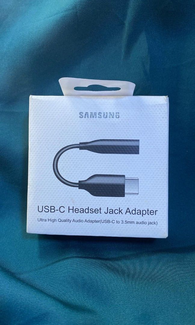 Samsung USB-C headset jack adapter (Category: Headphones & Headsets) located in Manila. Submitted by milasgadgetph (Listing ID 1450886083, Image 1). Description: .