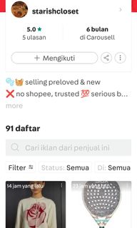 (Kategori: ) berada di . Dikirim oleh lemoniceess (ID iklan 1450918089, Gambar 1). Deskripsi: .