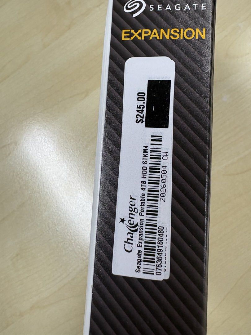 Seagate Expansion 4TB External HDD514680307047485442