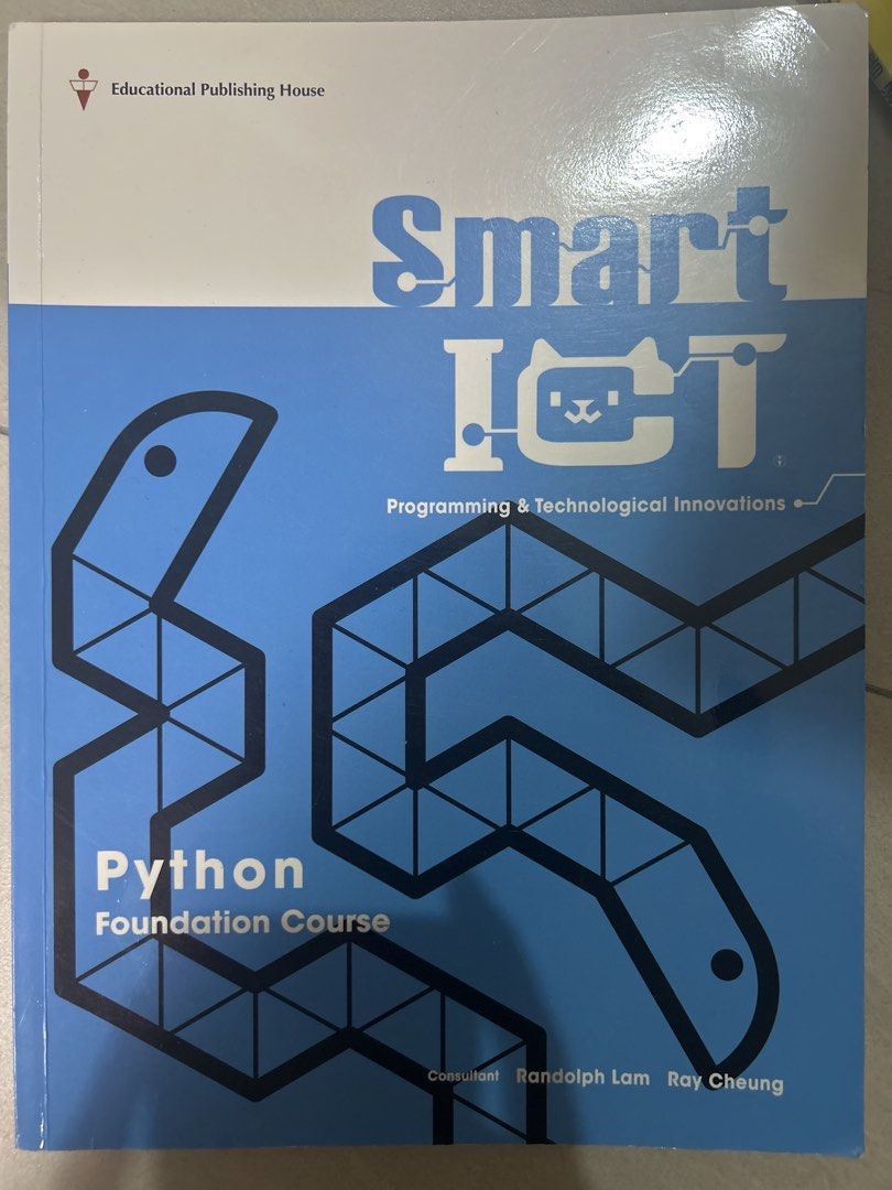 Smart ICT Python Foundation Course （分類：教科書）位於 Hong Kong。 由 nat882739w 提交（商品編號 1450923361，圖片 1）。簡介： Smart ICT Python Foundation Course 99%新淨 冇寫過嘢 $30 可面交可SF 將軍澳綫觀塘綫港島綫皆可交收。