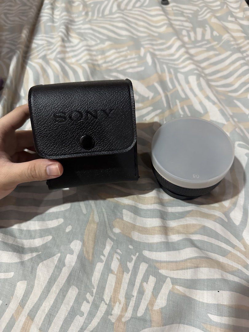 Sony VCL-0758A Wide Conversion Lens (Category: Lens & Kits) located in Manila. Submitted by janrieroci85024 (Listing ID 1450874644, Image 2). Description: - Kept in dry box - Includes original Sony leather case - Includes original lens cap - Includes original Box and Manual - Includes a Kenko 46-58 Adapter Ring - Optics appear clear during normal inspection, but due to the item’s age, please refer to the detailed photo and manage expectations Nev
