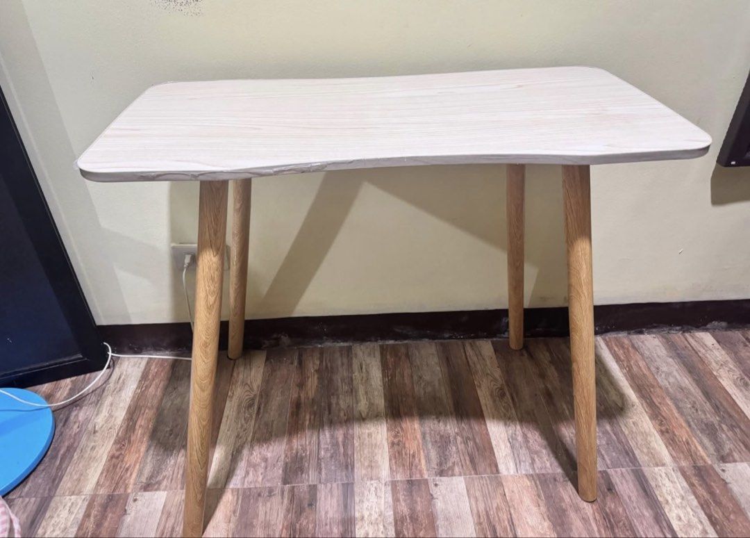 Study Table (Category: Tables & Sets) located in Manila. Submitted by lilii16 (Listing ID 1450741790, Image 2). Description: Study table, bought last year. Good condition, can hold items weighting est 10kg. RFS - decluttering :) price is negotiable. Location - Pasig.
