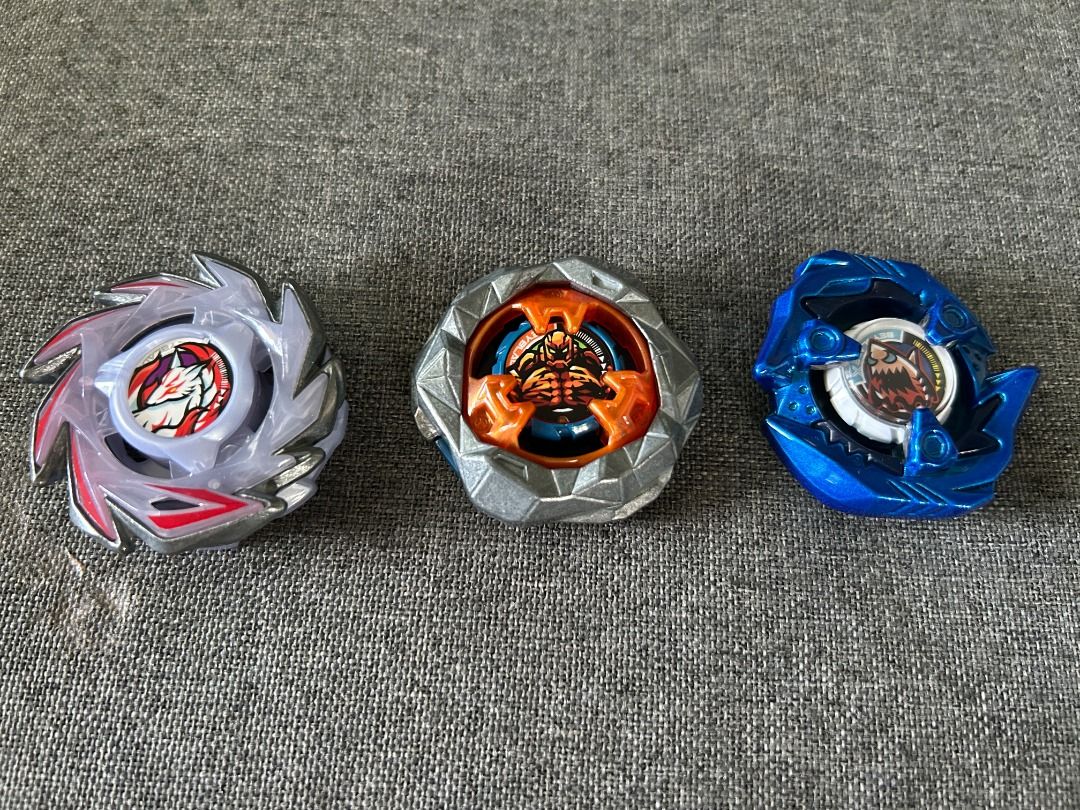 Takara Tomy Beyblade Lot - Various Models (Category: Action & Battle Toys) located in San Fernando. Submitted by kohmonica00 (Listing ID 1450740381, Image 1). Description: 🔥 Brand New Beyblade ✅ Brand New 💰 ₱1,500 take all 📍 Pampanga 📦 Shipping via J&T or Lalamove (buyer's expense) 💬 Comment or PM to reserve. First to pay, first served!.