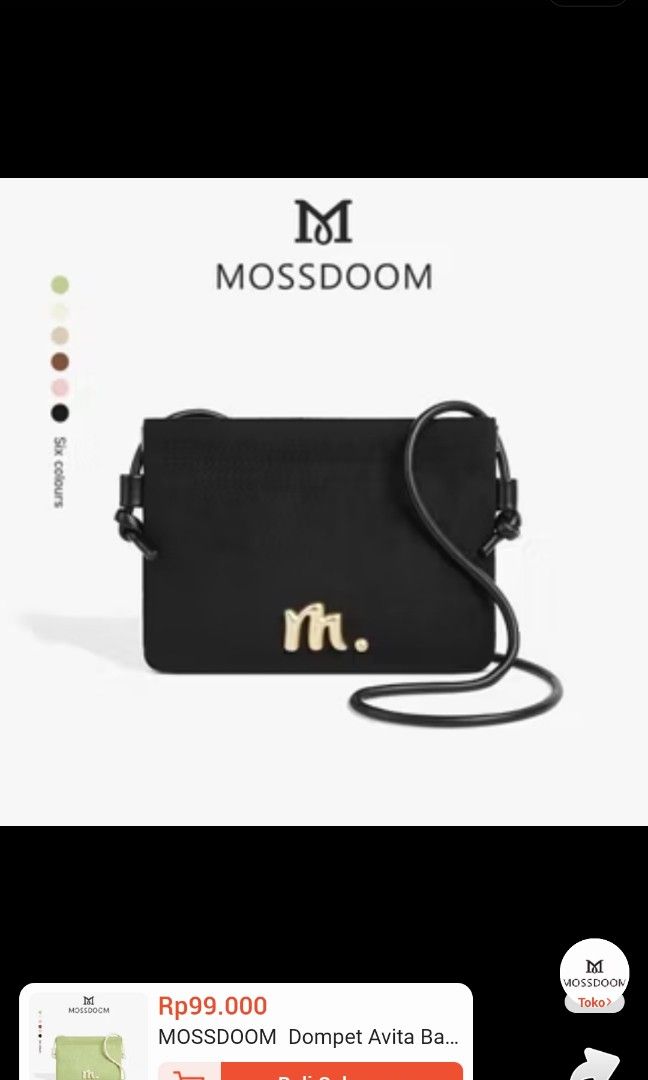 tas mossdoom (Kategori: Tas & Dompet Wanita) berada di Bogor. Dikirim oleh prelovedbuttery (ID iklan 1450908364, Gambar 1). Deskripsi: di jual krn double yaa, aku udh co tryt tmn ku ngasih gift jg, jd yg aku co mau di jual aja, masih boleh nego kok gais.