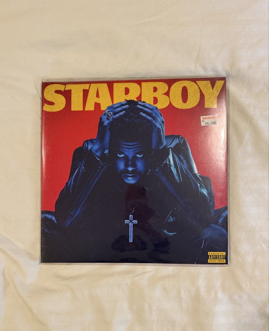 The Weeknd Starboy Vinyl (Category: Vinyls) located in Quezon City. Submitted by aerivlntn (Listing ID 1450802991, Image 1). Description: Mod: ggx, lalamove, grab Mop: gcash only .