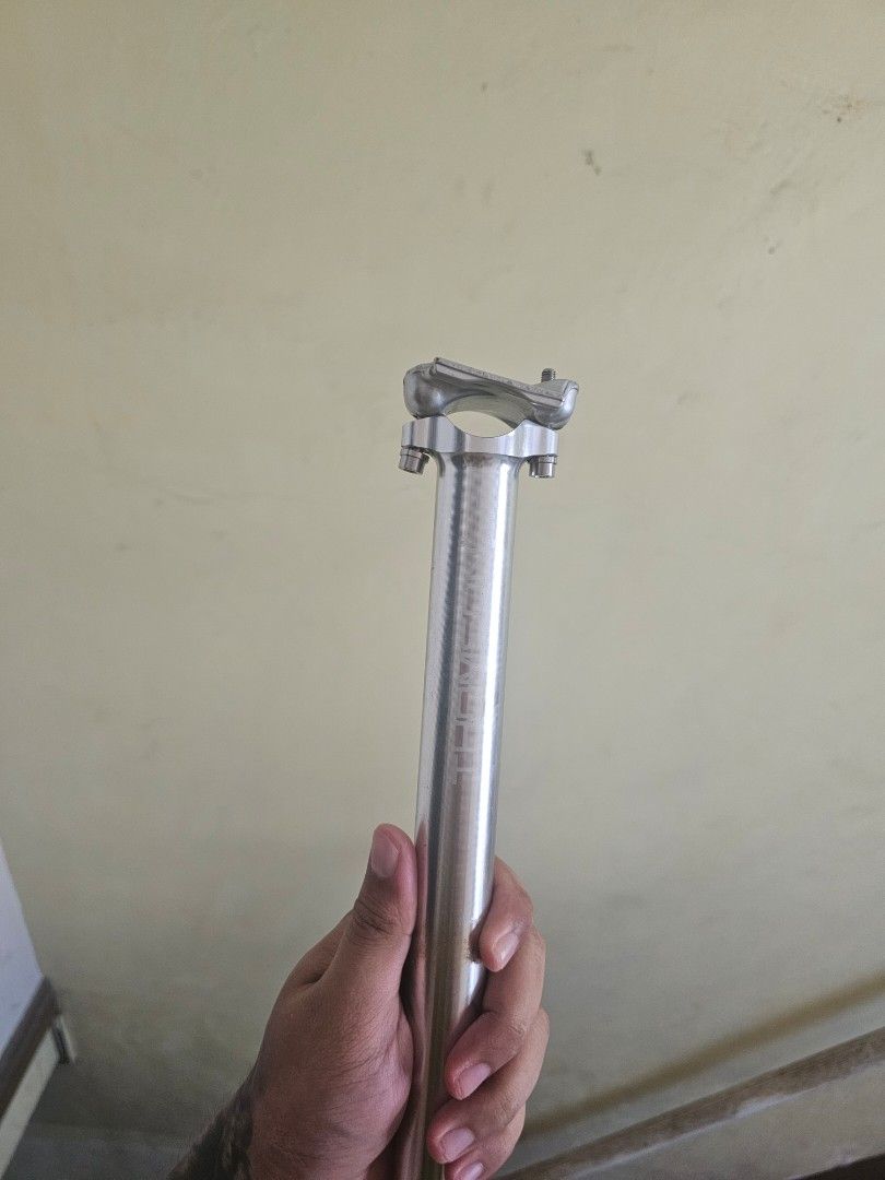 Thomson Silver 27.2 with Titanium bolts (Category: Bicycles) located in Malolos. Submitted by aj3195 (Listing ID 1450771844, Image 1). Description: price negotiable. will not entertain low ballers.