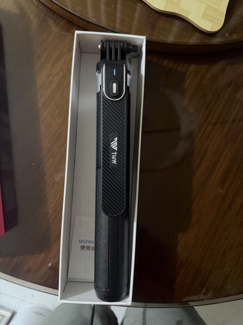 Selfie Stick Tripod with Wireless Remote (Category: Tripods & Monopods) located in Santa Cruz. Submitted by fabfinds2024 (Listing ID 1450761741, Image 2). Description: - Extends up to a massive 1.8 meters! - 360-degree rotating pan tilt for perfect angles. - Built-in tripod function for stable shots. - Compatible with iOS & Android phones, GoPro, and SLRs. - Comes with a wireless remote for easy control. - Ideal for live streaming, vlogging, and 