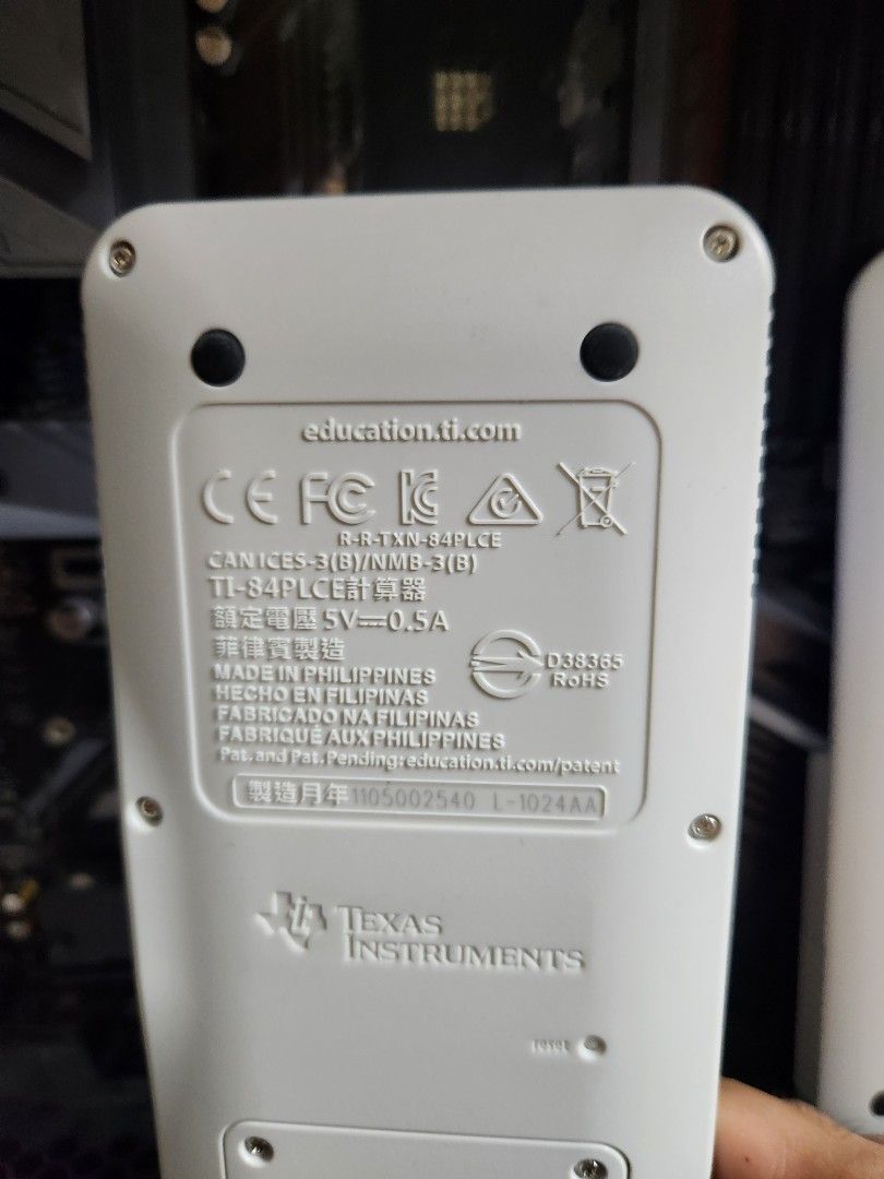 TI 84 PLUS CE PYTHON (Category: Office & Business Technology) located in Singapore. Submitted by swiftwhale_5b3e66 (Listing ID 1450844133, Image 2). Description: 1 month warranty battery not charged after uni :( Charging wire cost extra Is python version not plus ce, can be programmed and us more expensive .