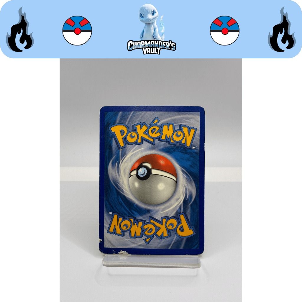 Torchic [Reverse Holo] #065/100 EX Crystal Guardians Vintage 2006 Pokémon TCG - HP Creased (Category: Toys & Games) located in Ipoh. Submitted by charmandersvault (Listing ID 1450914715, Image 2). Description: - Reverse Holo - Heavily played condition (HP) (Creased) - Card comes with sleeve and top loader - 100% Authentic & Original card.
