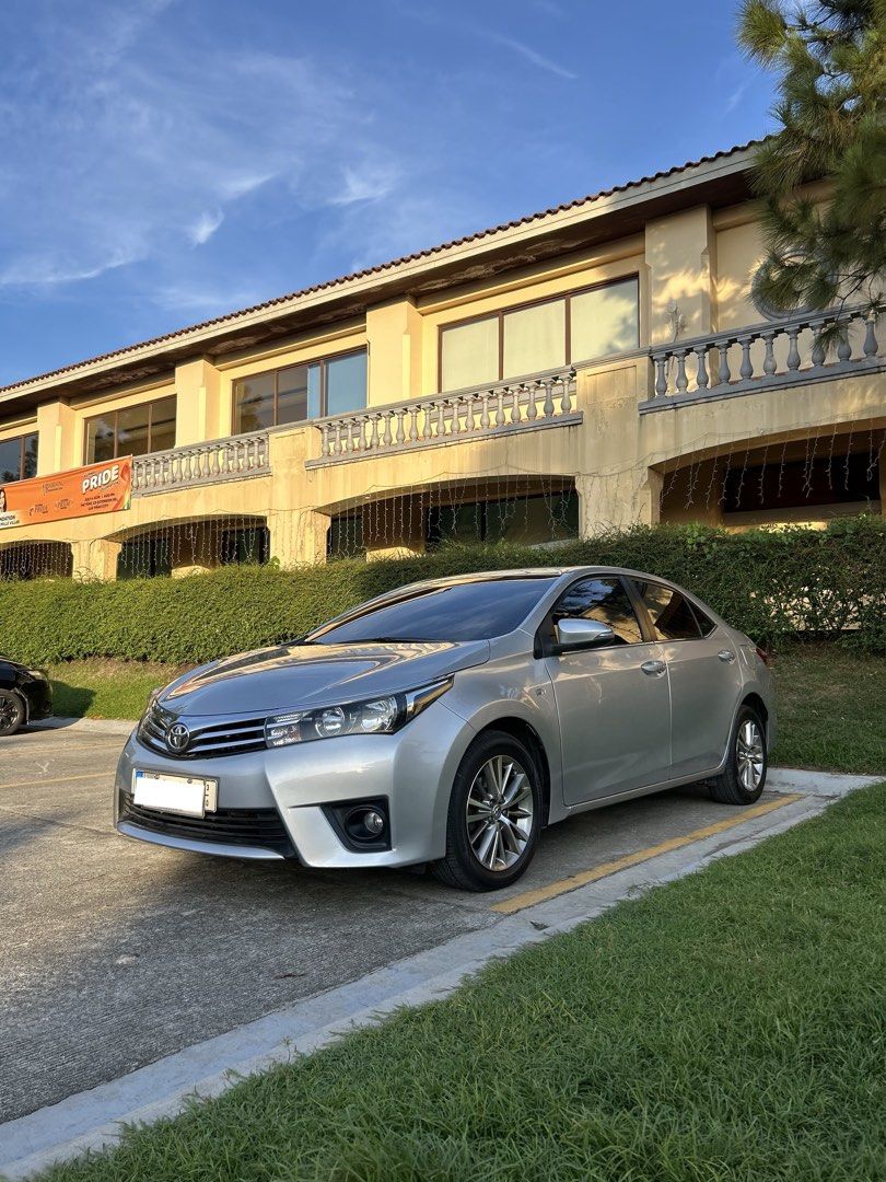 Toyota Corolla Altis 1.6 (A) (Category: Used Cars) located in Paranaque City. Submitted by keichi. (Listing ID 1450757078, Image 2). Description: 2015 Toyota Altis G 1.6 Gas AT – Owner Seller ₱490,000 – Negotiable upon viewing Vehicle Details • Year: 2016 • Variant: Altis G • Color: Silver • Engine: 1.6L Gasoline • Transmission: 6-Speed Automatic • Mileage: 41k KM • Plate Ending: 7 Condition • Well Maintained • Registered • Clean Interior & Exter