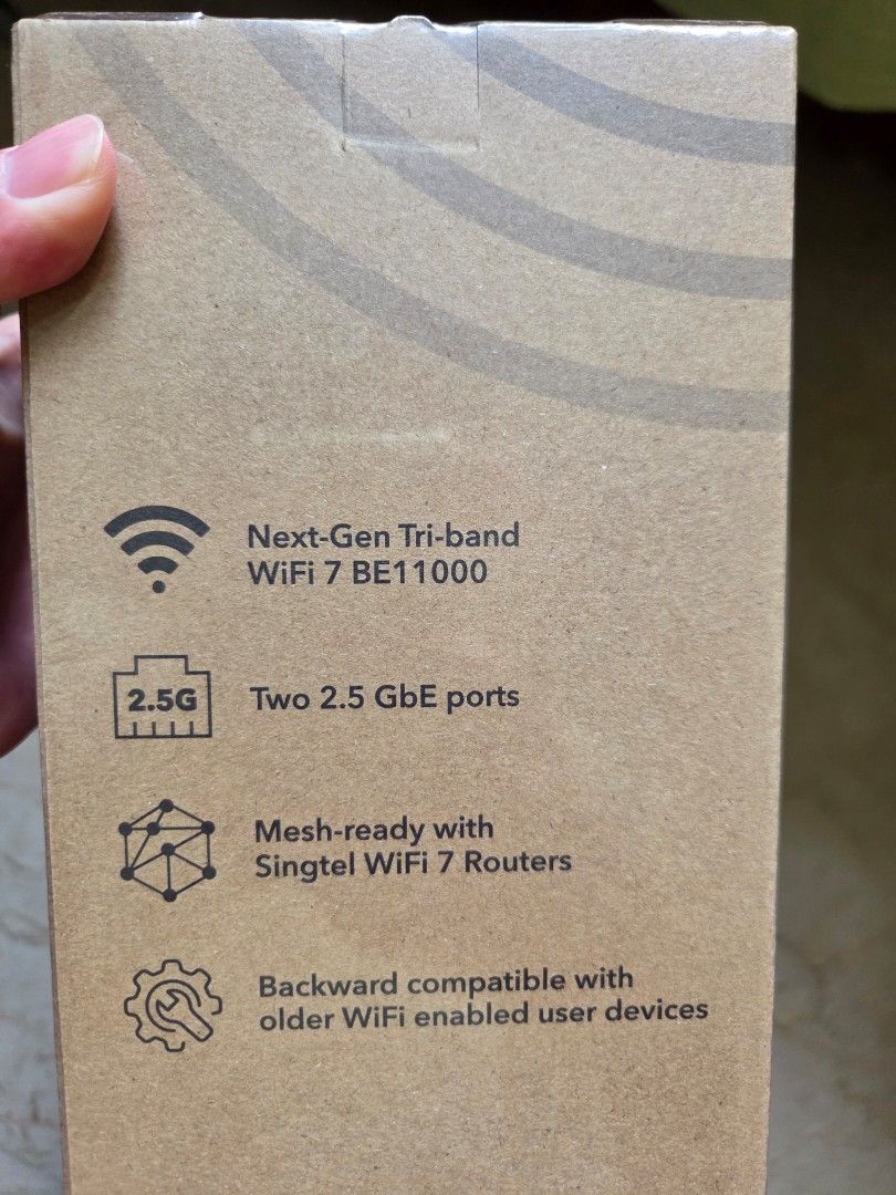 TP-Link Singtel WiFi 7 Router HB611-SGST514695211527055361