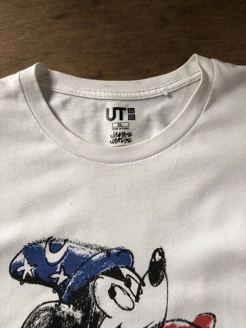 Uniqlo Mickey Mouse T shirt (Category: Activewear) located in Davao. Submitted by blufinds (Listing ID 1450933510, Image 3). Description: Uniqlo Mickey Mouse Shirt.