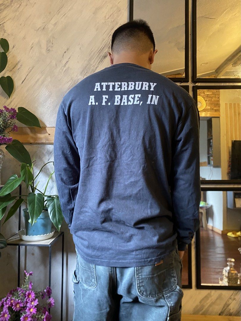 Vintage Buzz Rickson USAF Long Sleeve (Category: Coats, Jackets and Outerwear) located in Baguio. Submitted by archival.store (Listing ID 1450896729, Image 2). Description: Size tagged:M Issue:none Width: 20 Length:27 Shoulder:19 Sleeve: 24.