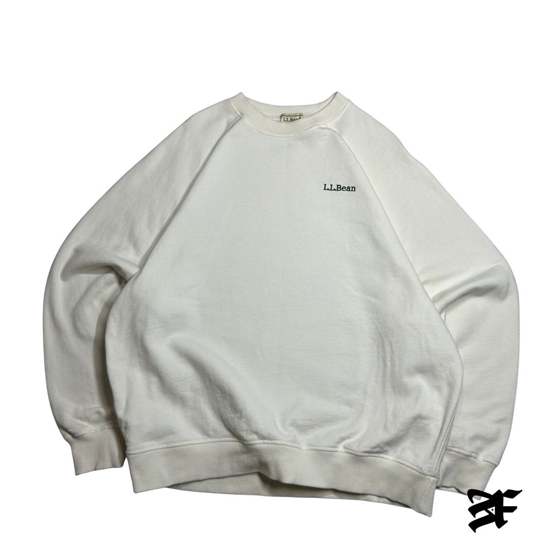 Vintage LL Bean Embroidered Crewneck (Category: Tshirts & Polo Shirts ) located in Antipolo. Submitted by wvyfrnds (Listing ID 1450801082, Image 1). Description: Vintage LL Bean Embroidered Crewneck Size: L Color: White/Cream Dimensions (Inches): Length: 25.5 Width: 23.5 Color Rate: 9/10 Issues - NONE 495 PLUS SF.