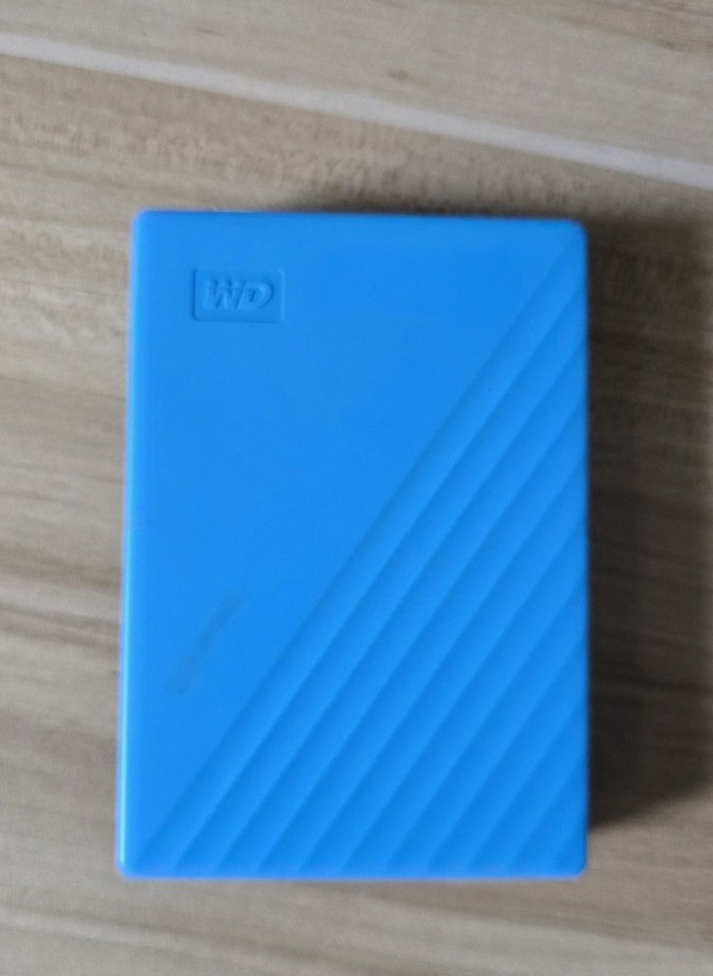 WD My Passport 4TB Blue External Hard Drive