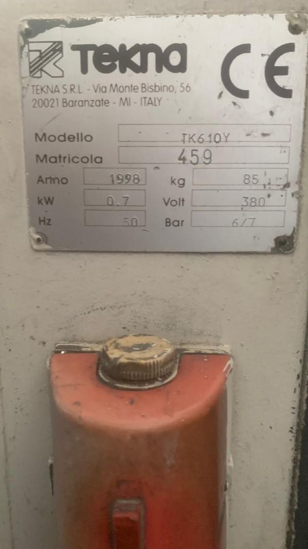 WTS TK610Y milling machine (Tekna)514330414065930241