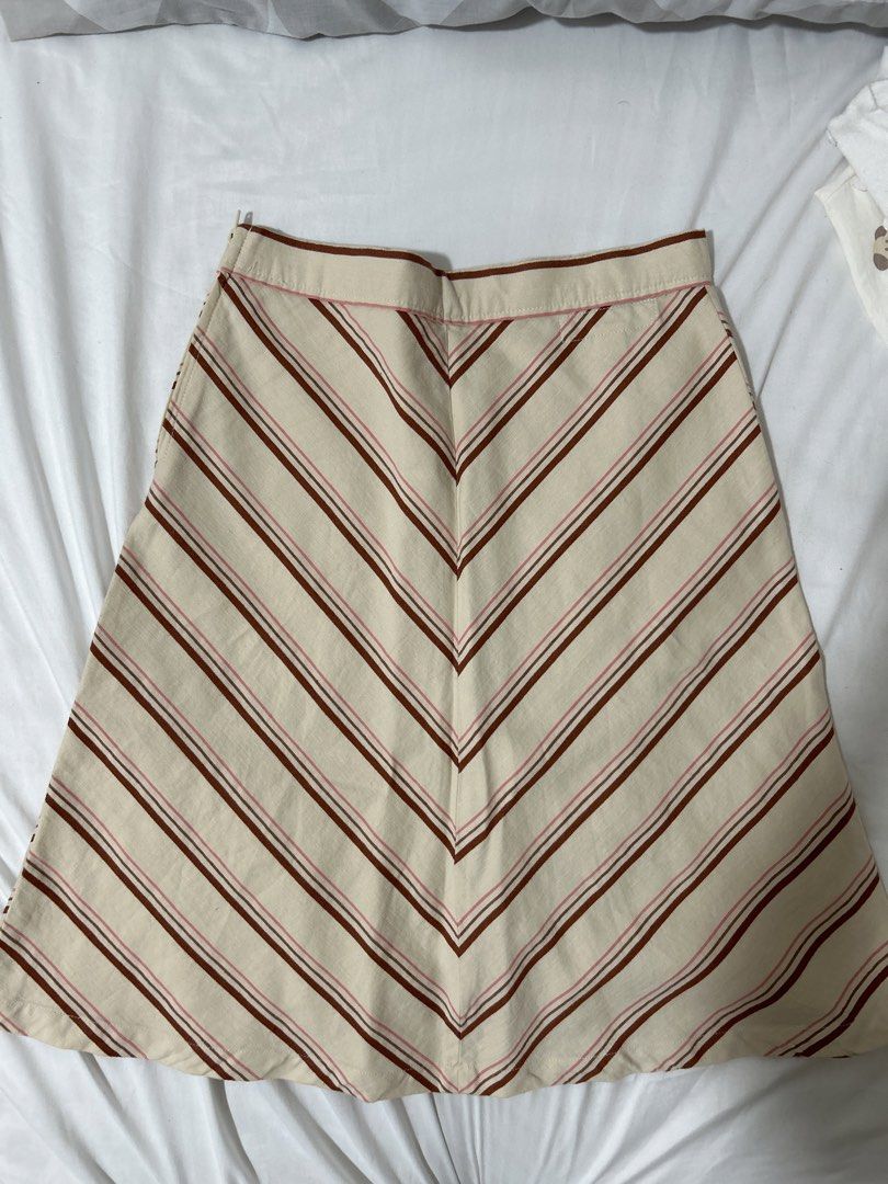 ZARA Striped Whimsy Midi Skirt (Category: Skirts) located in Cabanatuan. Submitted by wompywompy (Listing ID 1450913323, Image 2). Description: .