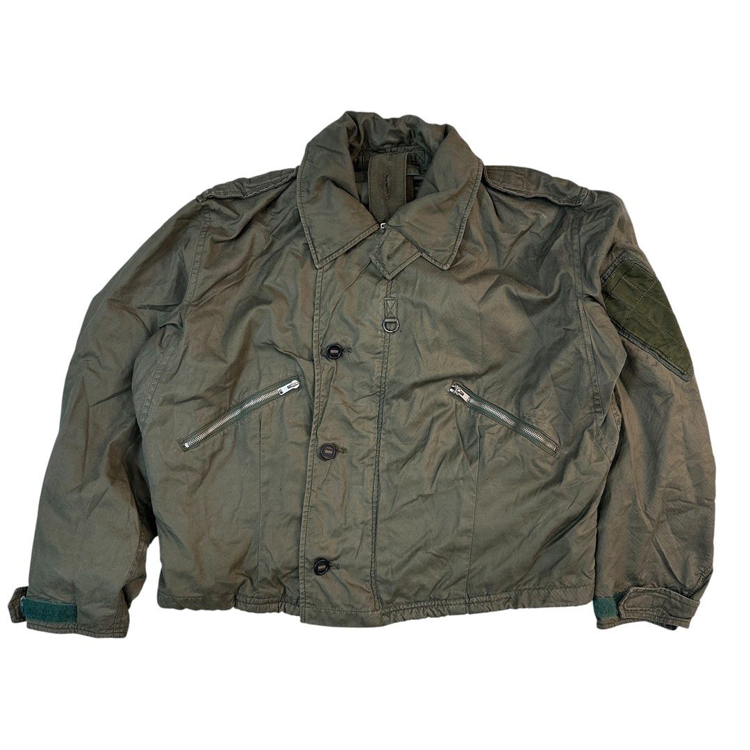 1969 Dated British Army RAF MK3 Cold Weather Flying Jacket (Category: Coats, Jackets and Outerwear) located in Lapu Lapu. Submitted by nervecloset (Listing ID 1451073492, Image 1). Description: 1969 Dated British Army RAF MK3 Cold Weather Flying Jacket Rare Vintage Piece size 6 on tag Pit-to-Pit = 24.5 inches Length = 23 inches Very good condition 15650 + sf.