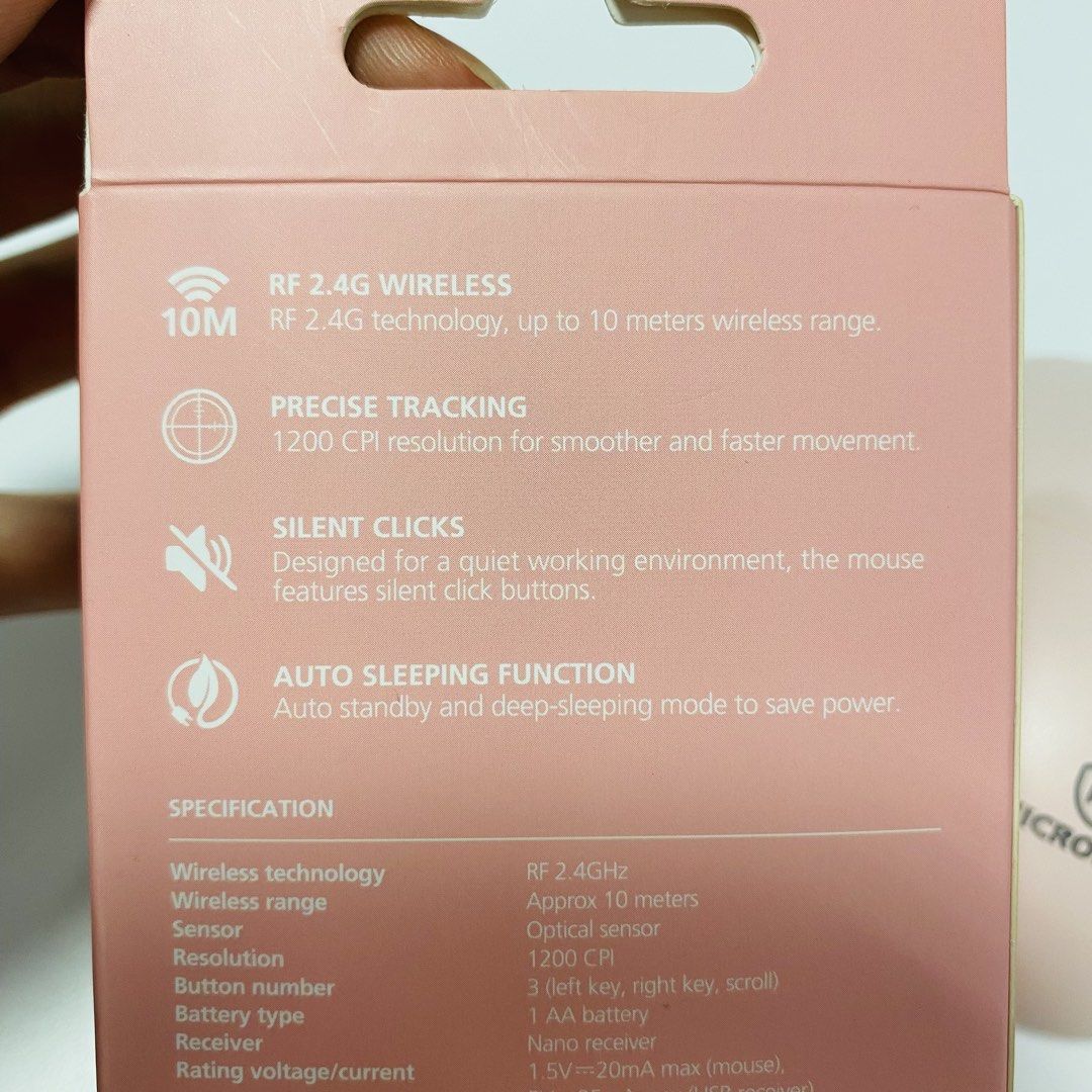 2x Pink Wireless Mouse515676488094853127