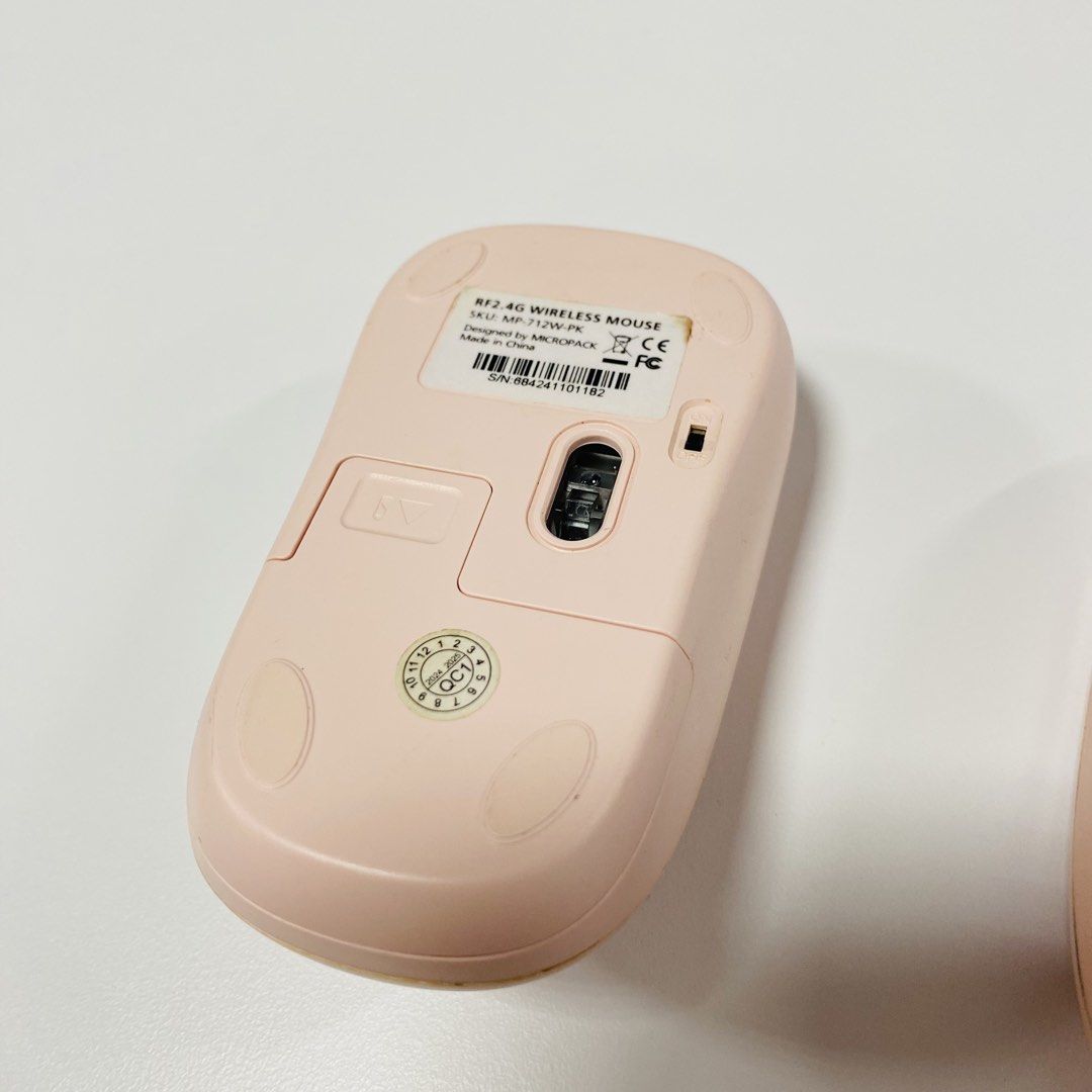 2x Pink Wireless Mouse515676488094853124