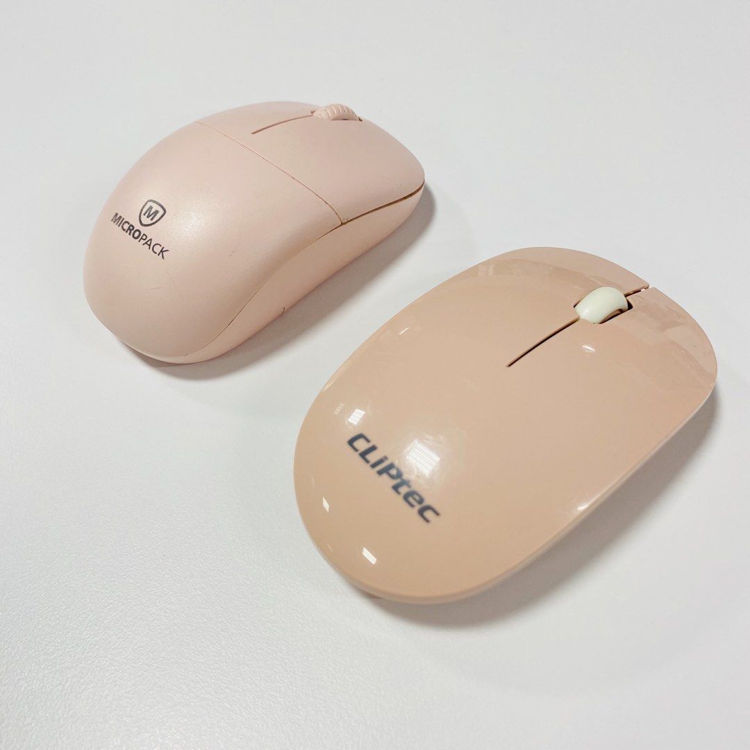 2x Pink Wireless Mouse515676488094853121