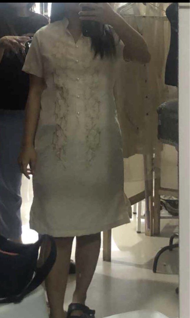 Filipiniana Set (Dress and Skirt) (Category: Traditional & Ethnic wear) located in Los Banos. Submitted by myexcesstuff (Listing ID 1451040747, Image 3). Description: ⚠️ READ BEFORE YOU MAKE AN OFFER⚠️ This is a Filipiniana wear, which includes the following: (1) Satin Skirt - was made-to-order from Lumban Laguna - orig price is ₱1.5k - waist size is 24cm - fabric is premium and isn’t cheap unlike the ones in Orange app (1) Traditional dress - ma