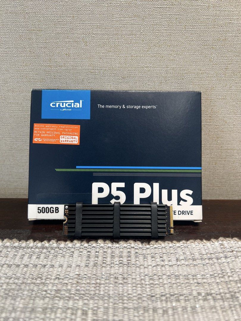 500GB Micron NVMe M.2 SSD515455175676416002